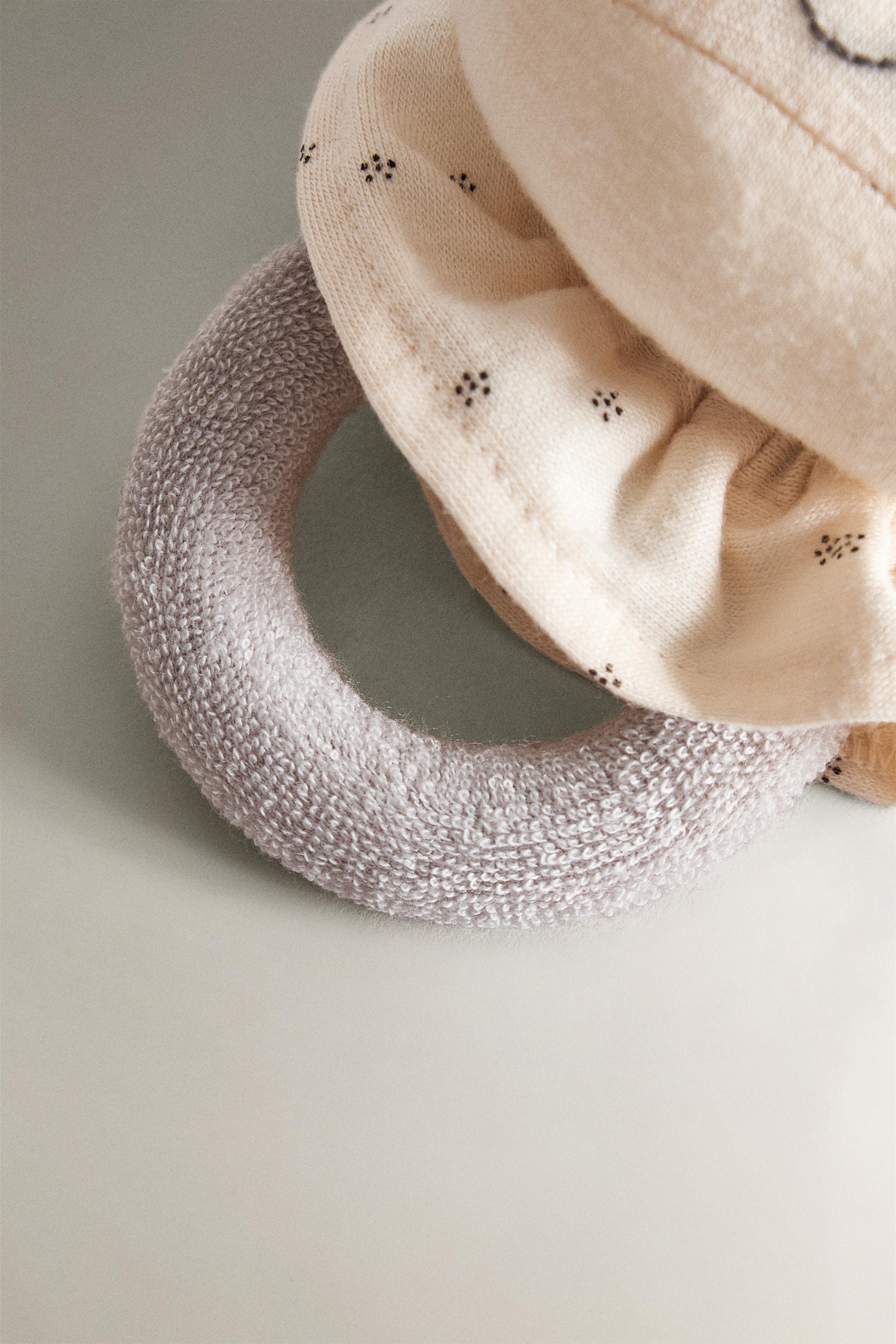 HIPPOPOTAMUS BABY PLUSH TOY RATTLE